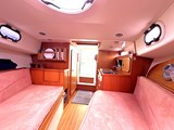 Well appointed cabin aft view